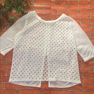 American eagle outfitters white top